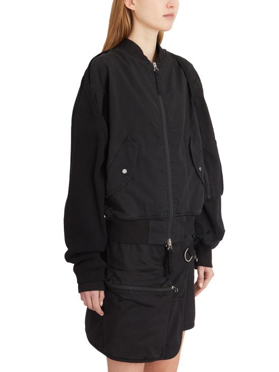 25SS 헬무트랭 봄버 자켓 LP03HW102001 Black - HELMUT LANG