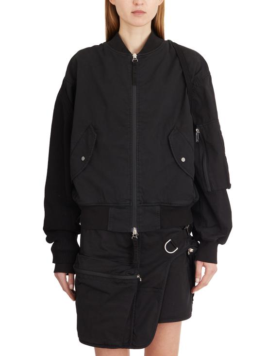 25SS 헬무트랭 봄버 자켓 LP03HW102001 Black