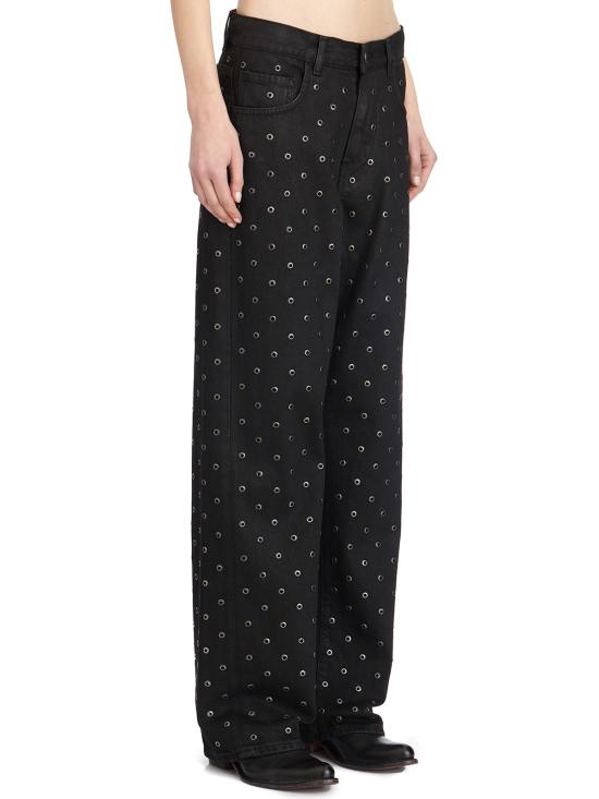 25SS 하이쿠레 데님 팬츠 LHEW03330DF173L0884 Black - HAIKURE