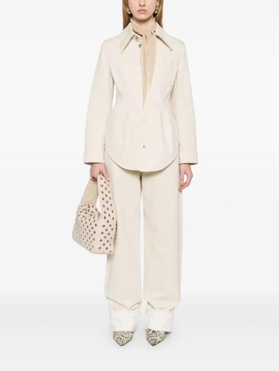 25SS 보테가베네타 데님 팬츠 824659 V5DV0 9247 PALE MERINGUE - BOTTEGA VENETA