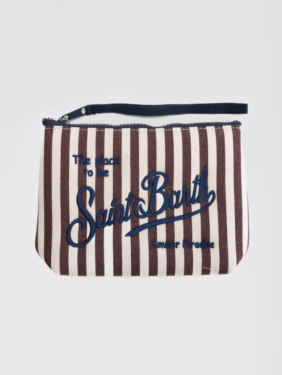 25SS 세인트바쓰 클러치/파우치 01195Haline denim