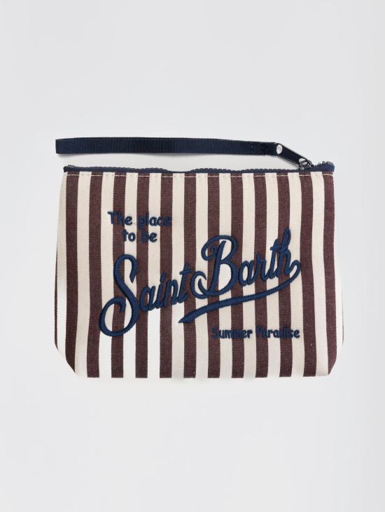 25SS 세인트바쓰 클러치/파우치 01195Haline denim - MC2 SAINT BARTH