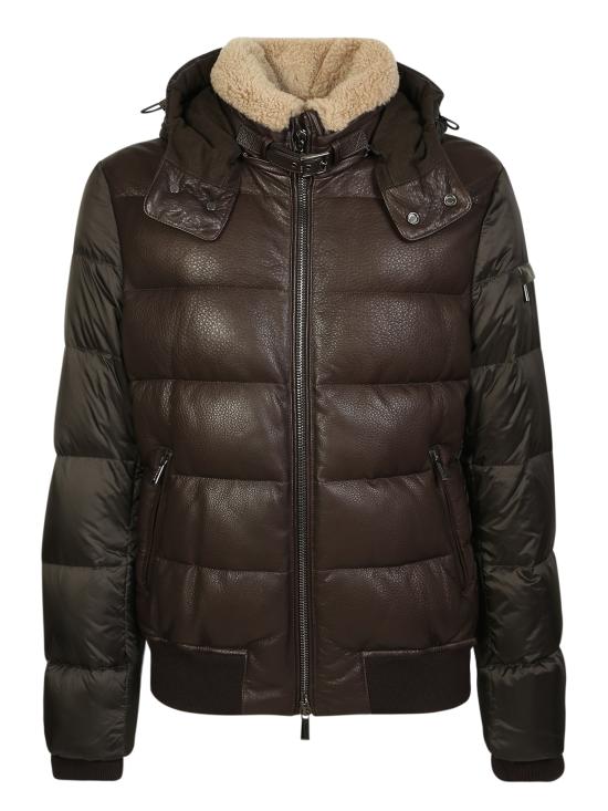 24FW 무레르 숏패딩 WRIGHT MAS MORO Brown