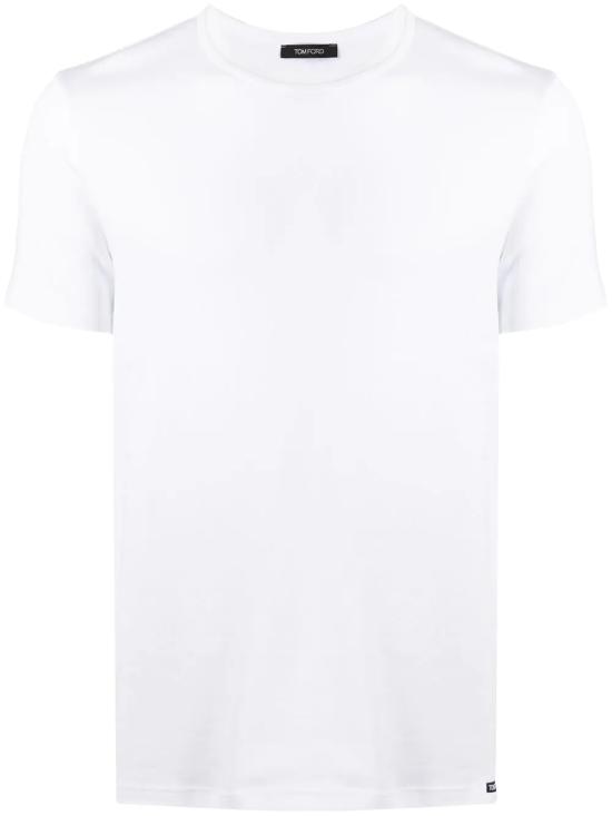 26FW 톰포드 코튼 크루넥 언더웨어 티셔츠 T4M08 1040 100 White