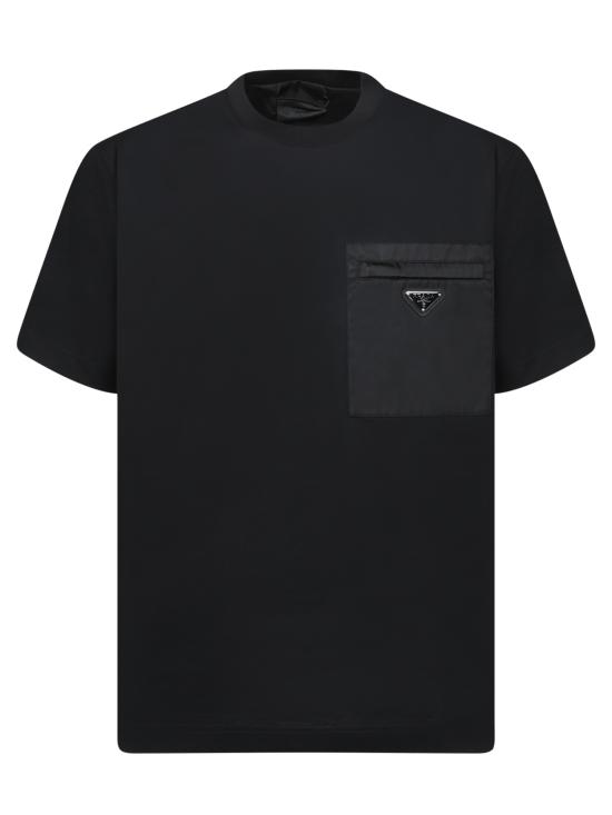 26SS 프라다 반팔 티셔츠 UJN661 11CK F0002 Black