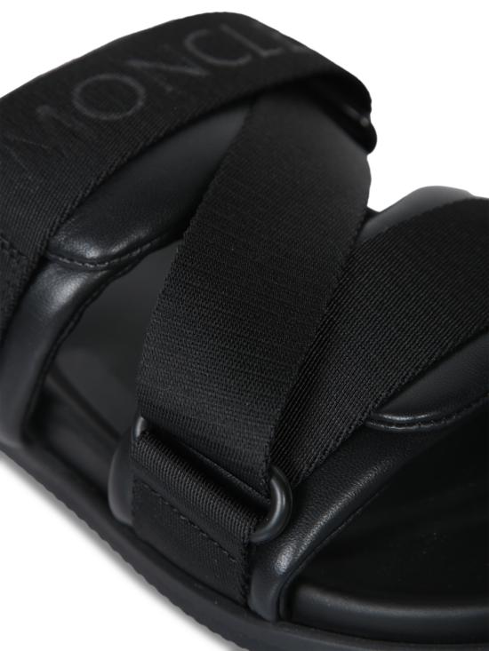 25SS 몽클레어 뮬/슬리퍼 4L00040 M5027 999 Black - MONCLER