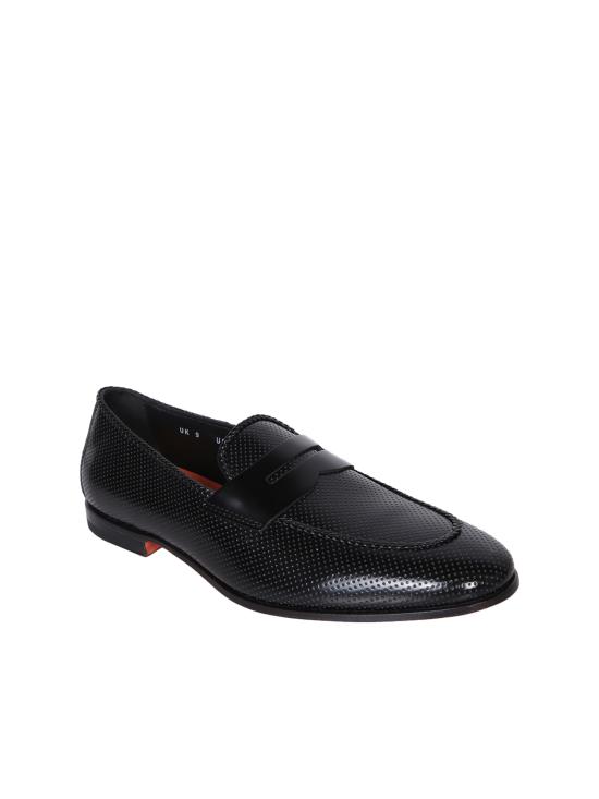 25SS 산토니 로퍼 18399 PHF N01 Black - SANTONI