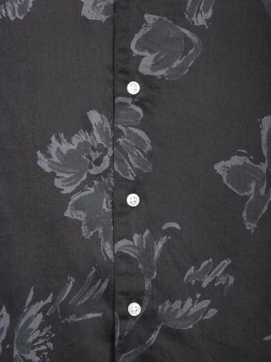  오피신 제네랄 반팔 셔츠 S24MSHI014 BLACKGREY Black - OFFICINE GENERALE