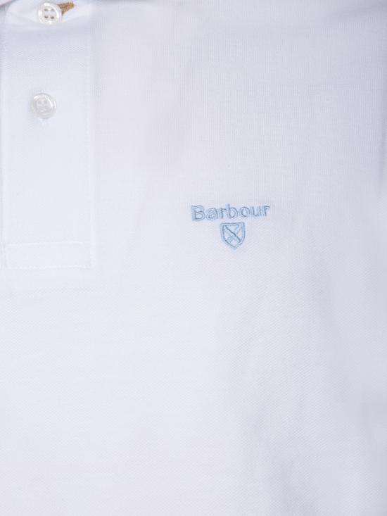25SS 바버 폴로 티셔츠 MML1367 MML WH11 White - BARBOUR