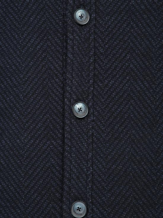 25FW 에르노 긴팔 셔츠 GI00060UR 33378R 9200 Blue - HERNO