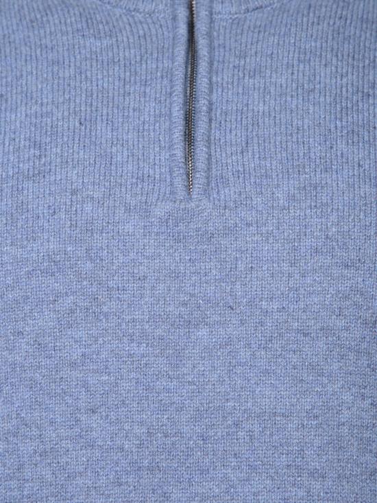 25FW 자노네 집업 니트 810135 ZN207 Z4018 Blue - ZANONE