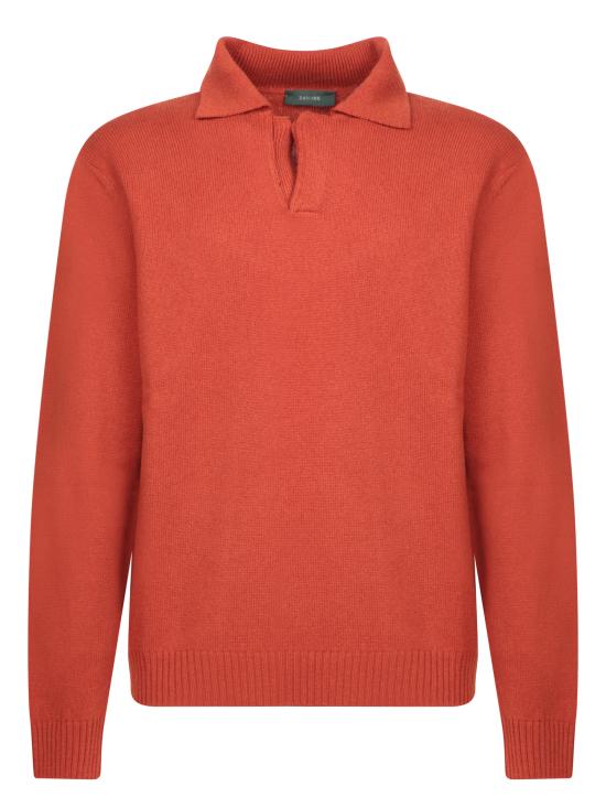 25FW 자노네 긴팔 티셔츠 810142 ZN207 Z4395 Orange