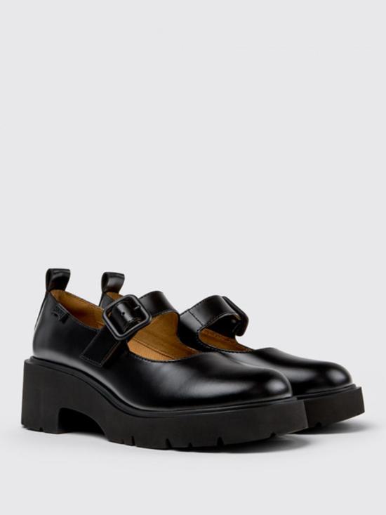 25FW 캠퍼 MILAH 밀라 레더 메리제인  K201681 001 MILAH 0 Black - CAMPER