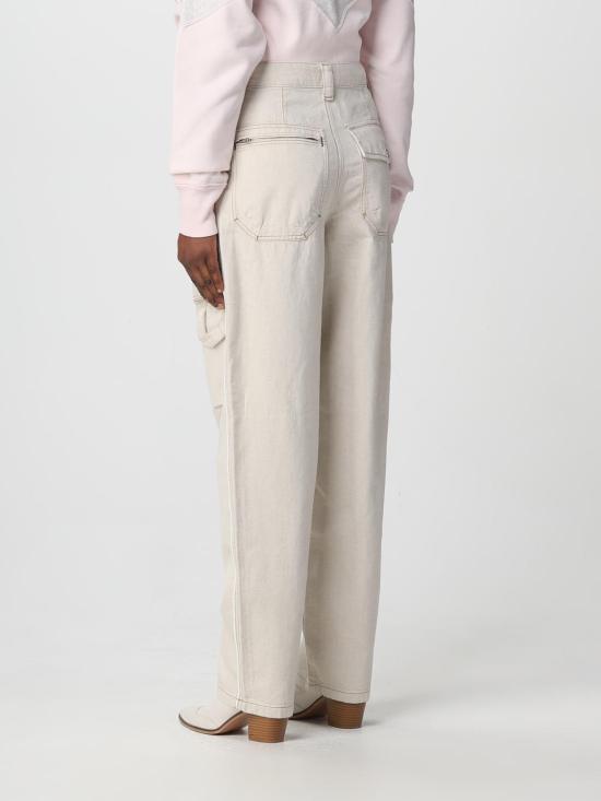 25FW 이자벨마랑 데님 팬츠 PA0103FAA2H03I 23EC Beige - ISABEL MARANT