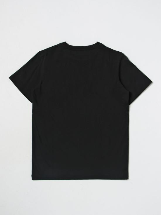 25FW [키즈] 발망 티셔츠 BT8Q51J0177 930OR Black - BALMAIN