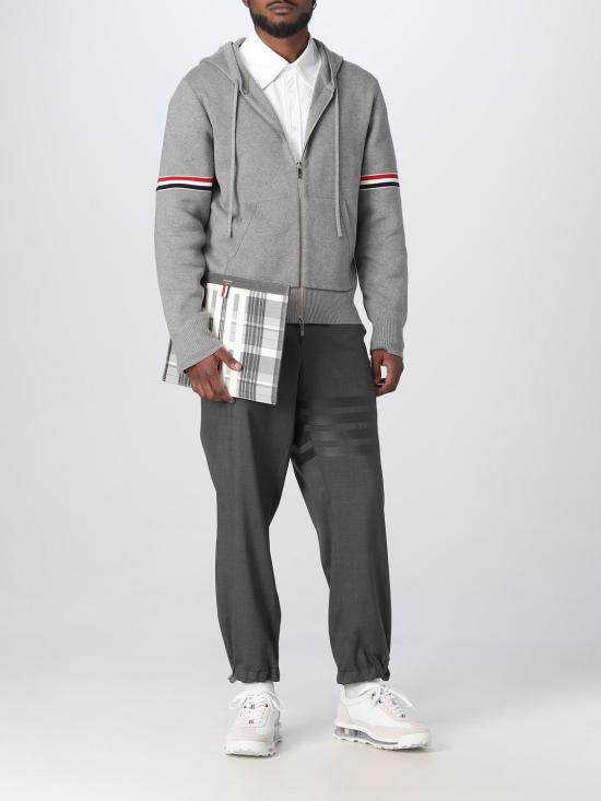  톰브라운 브리프케이스 MAC155AL0041 980 Grey - THOM BROWNE