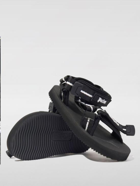  [키즈] 팜앤젤스 샌들 PGIH002S24FAB001 1001 Black - PALM ANGELS