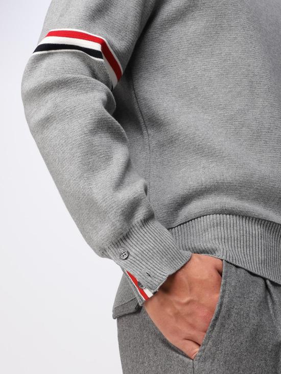 25FW 톰브라운 스웨터 MKA326AY3001 055 Grey - THOM BROWNE