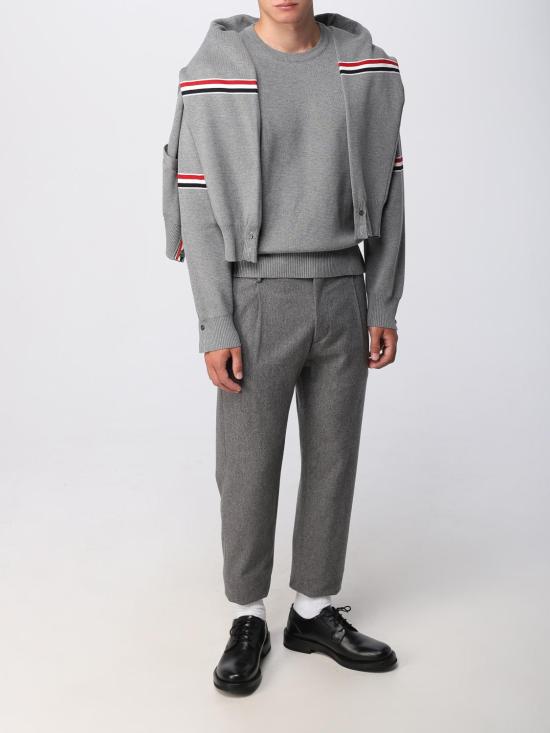 25FW 톰브라운 스웨터 MKA326AY3001 055 Grey - THOM BROWNE