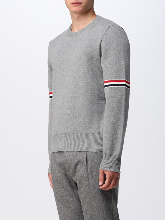 25FW 톰브라운 스웨터 MKA326AY3001 055 Grey - THOM BROWNE