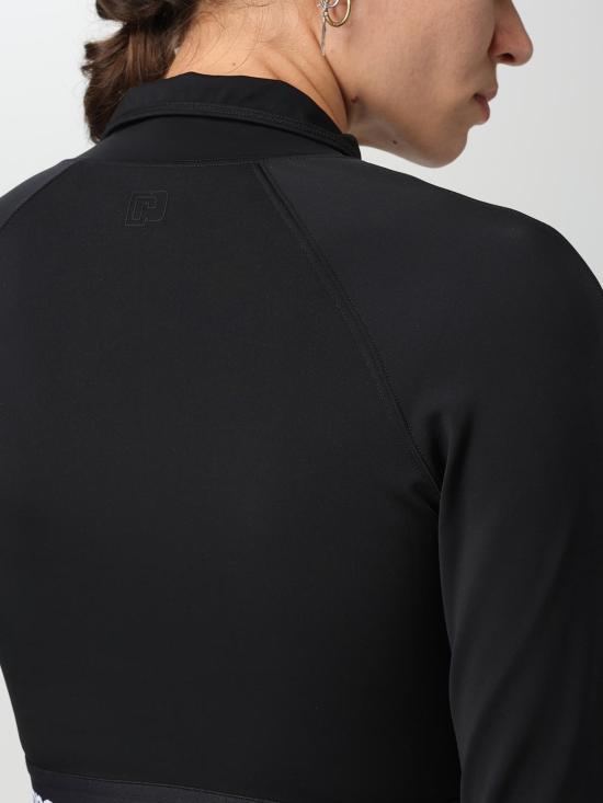  파코라반 긴팔 티셔츠 23AJTO609PA0092 P001 Black - PACO RABANNE