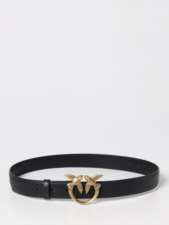 25FW 핑코 레귤러 벨트 100125A0F1 Z99Q Black