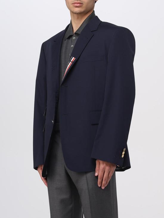 25FW 톰브라운 자켓 MJC328E04502 415 Blue - THOM BROWNE