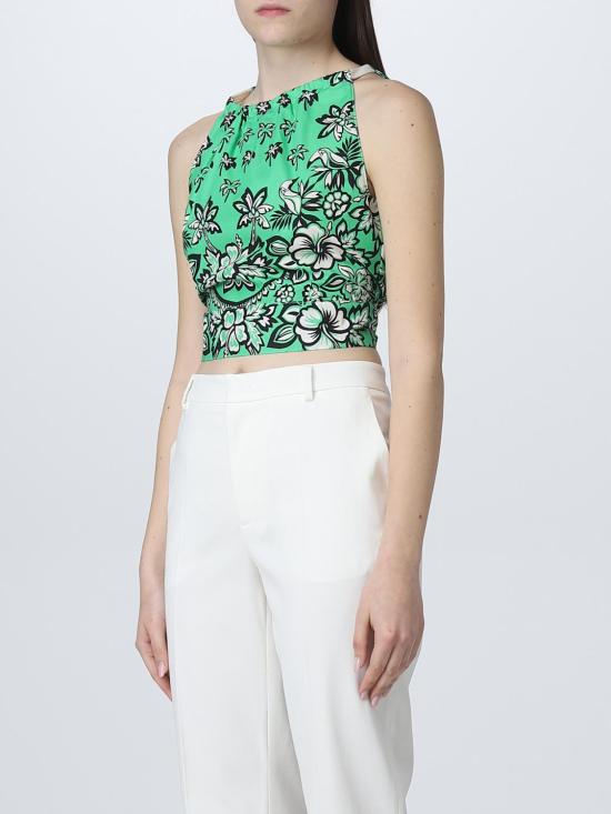  레드발렌티노 민소매 티셔츠 2R0AED906SM 505 Green - RED VALENTINO