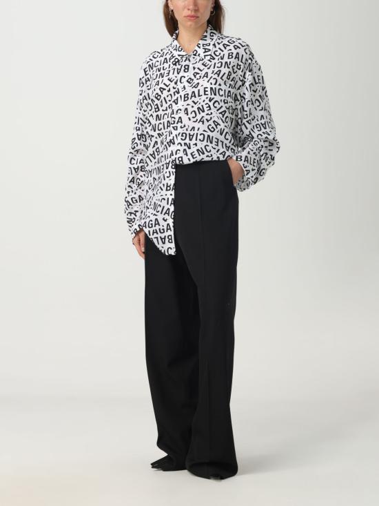  발렌시아가 팬츠 770520TPT15 1000 Black - BALENCIAGA