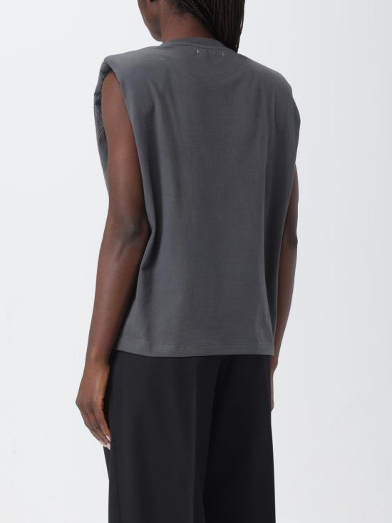  골든구스 민소매 티셔츠 GWP01449P00144660318 Grey - GOLDEN GOOSE