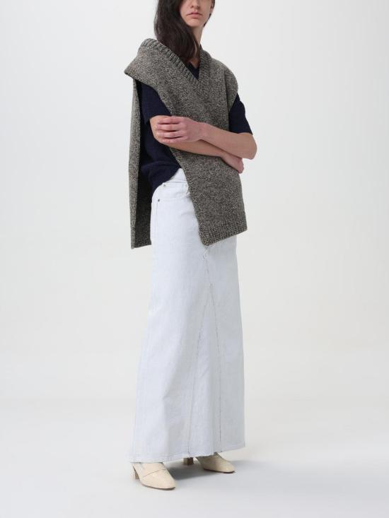  마르지엘라 스커트 SI0MA0003S30561 967 Denim - MAISON MARGIELA