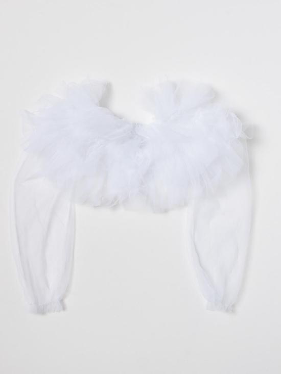 25FW [키즈] 모나리자 캐주얼 자켓 41A800T9945 0099 White - MONNALISA