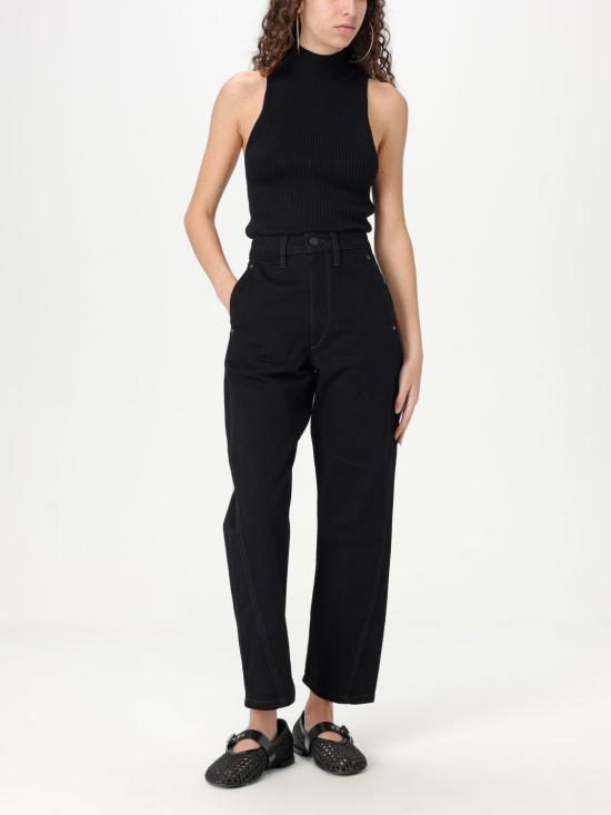 25SS 르메르 데님 팬츠 PA1051LD1031 BK999 Black - LEMAIRE