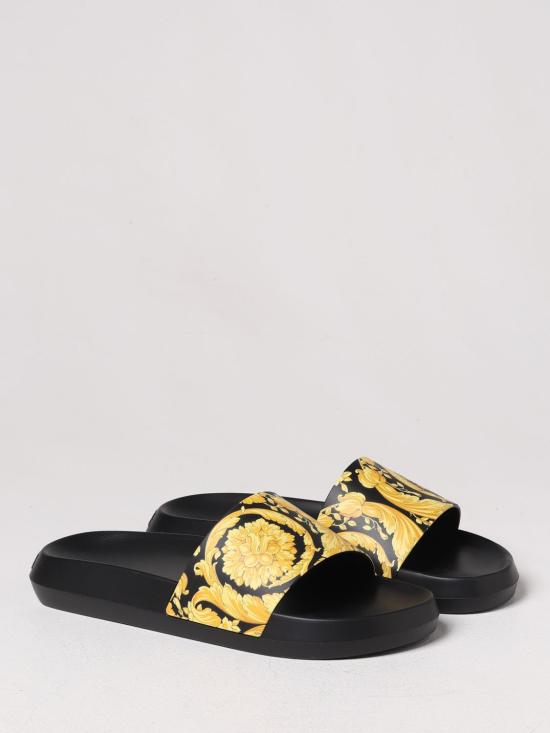 25FW 베르사체 뮬/슬리퍼 10087341A06250 5B000 Black - VERSACE