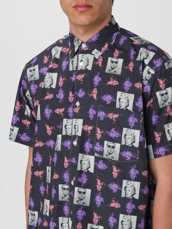 25FW 꼼데가르송 반팔 셔츠 FMB002S24 1 Multicolor - COMME DES GARCONS