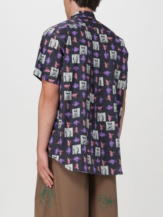 25FW 꼼데가르송 반팔 셔츠 FMB002S24 1 Multicolor - COMME DES GARCONS