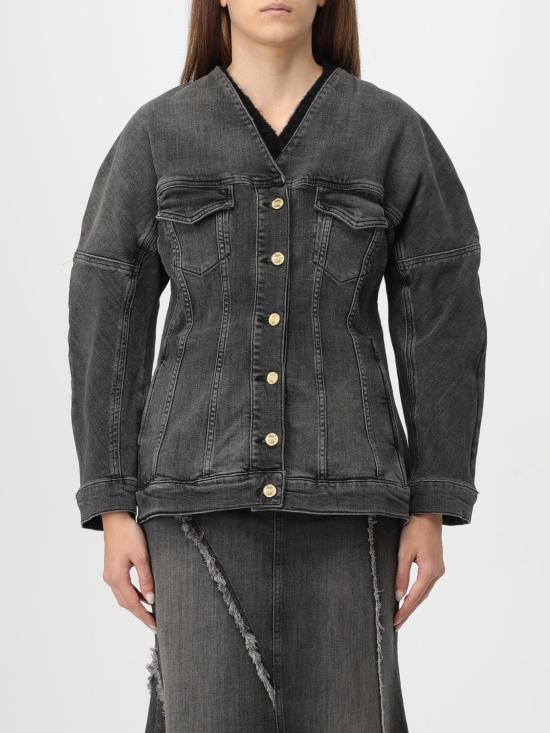 24FW 가니 자켓 J1529 006 Black