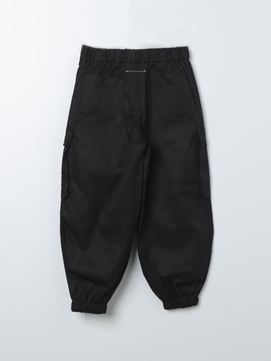  [키즈] MM6 메종마르지엘라 트레이닝/조거 팬츠 M60215MM036 M6900 Black - MM6 MAISON MARGIELA