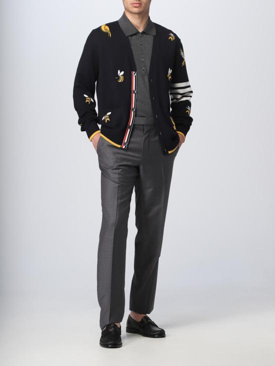  톰브라운 가디건 MKC451AY1002 415 Blue - THOM BROWNE