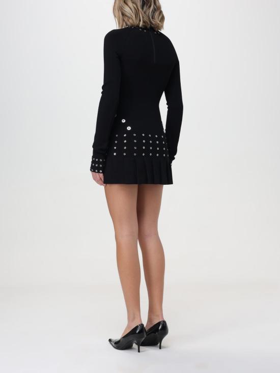 25FW 오프화이트 숏 원피스 OWHI110F23KNI001 1000 Black - OFF WHITE