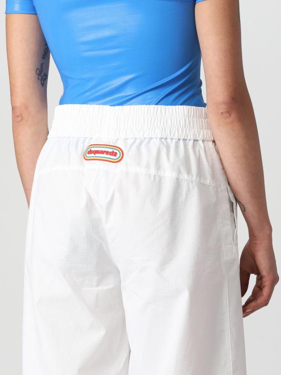 25FW 디스퀘어드2 스트레이트 팬츠 S72KA1169S76639 100 White - DSQUARED2