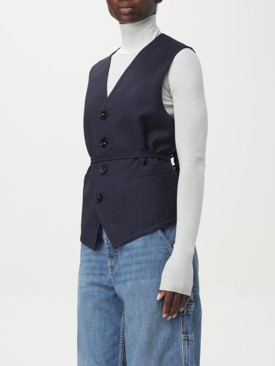 24FW 보테가베네타 베스트 794207v36k0 1155 Blue - BOTTEGA VENETA