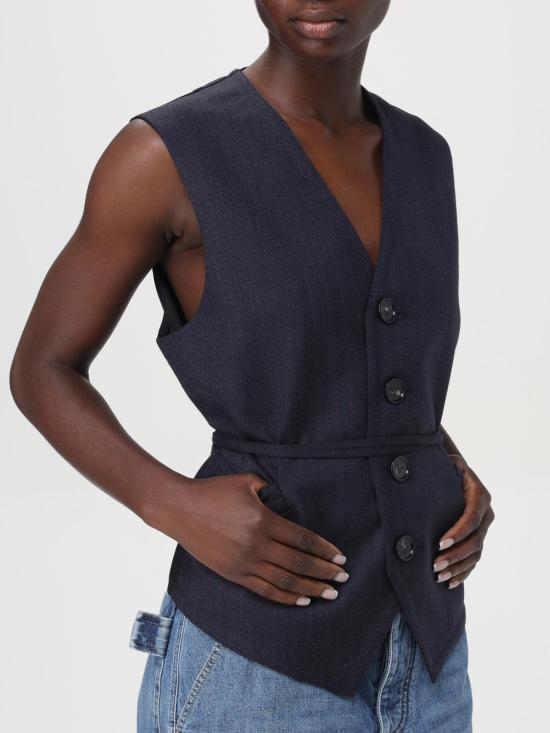 24FW 보테가베네타 베스트 794207v36k0 1155 Blue - BOTTEGA VENETA