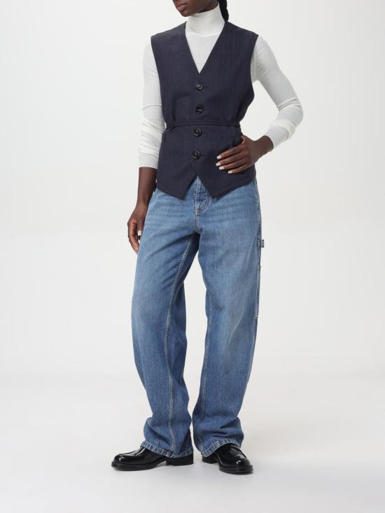 24FW 보테가베네타 베스트 794207v36k0 1155 Blue - BOTTEGA VENETA