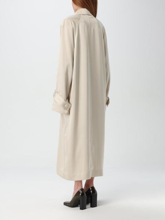 25SS 토템 롱 원피스 251WRD0162FB0020 087 White - TOTEME