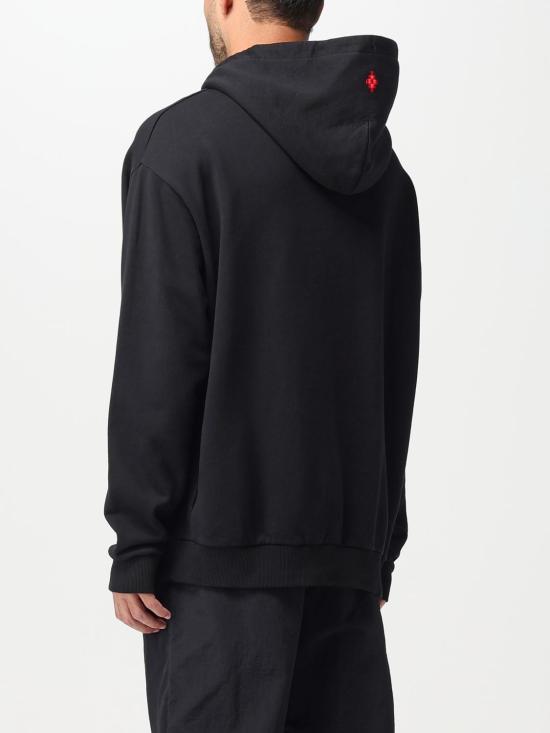 25FW 컨트리 오브 밀란 긴팔 티셔츠 CMBB040C99FLE002 1025 Black 1 - COUNTY OF MILAN