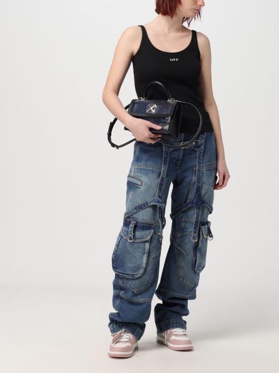  오프화이트 데님 팬츠 OWYB018C99DEN001 4500 Denim - OFF WHITE