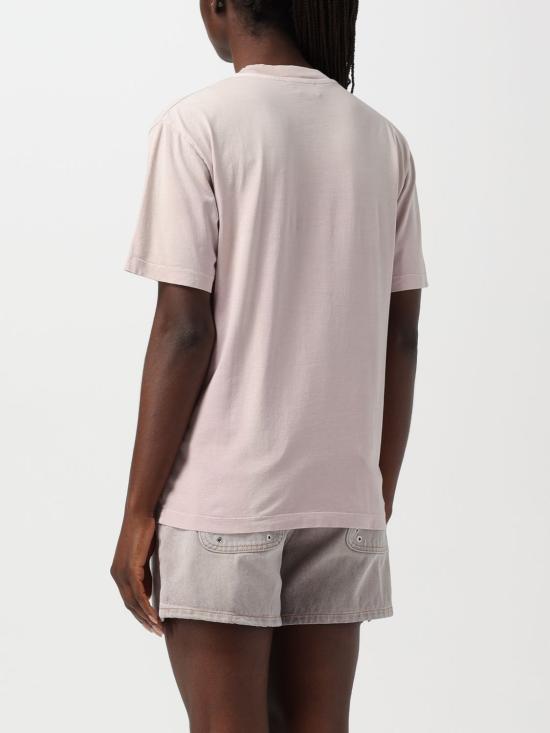 25FW 오프화이트 반팔 티셔츠 OWAA049S24JER001 3636 Pink - OFF WHITE