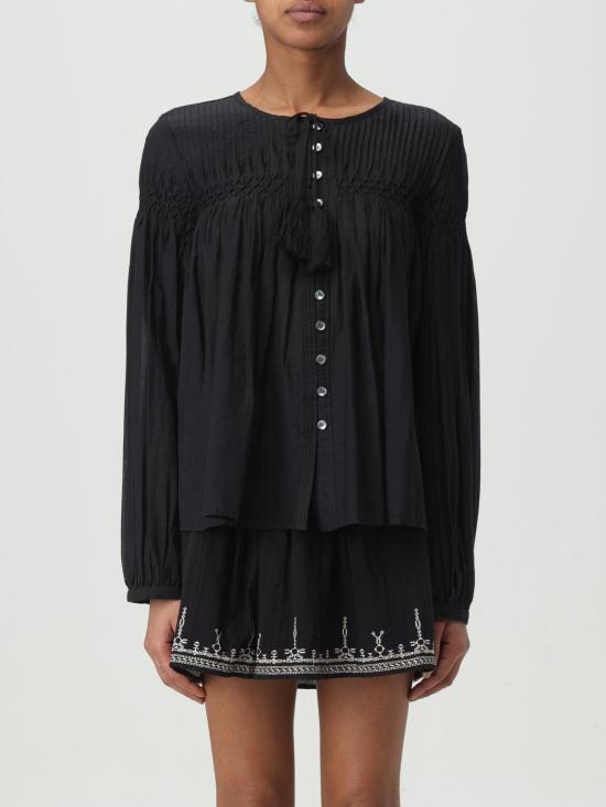  이자벨마랑에뚜왈 탑 HT0372FAB1J17E 01BK Black