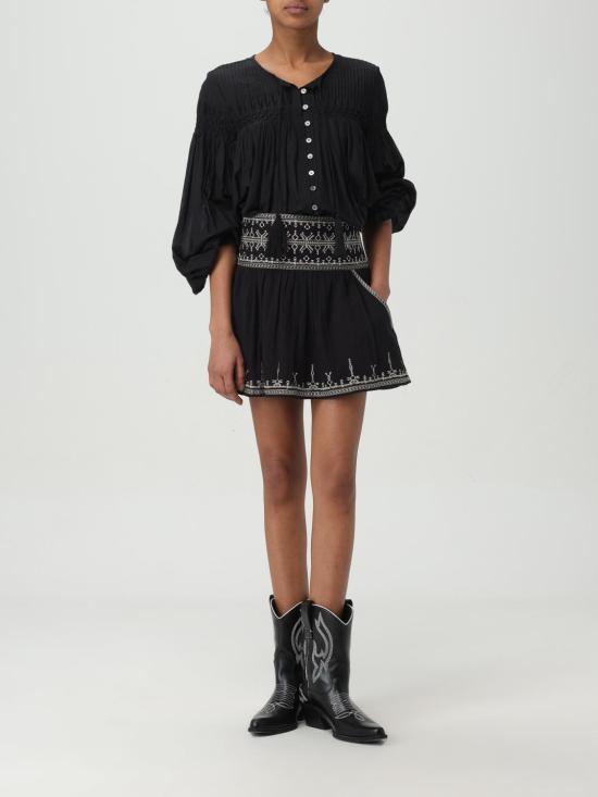  이자벨마랑에뚜왈 탑 HT0372FAB1J17E 01BK Black - ISABEL MARANT ETOILE